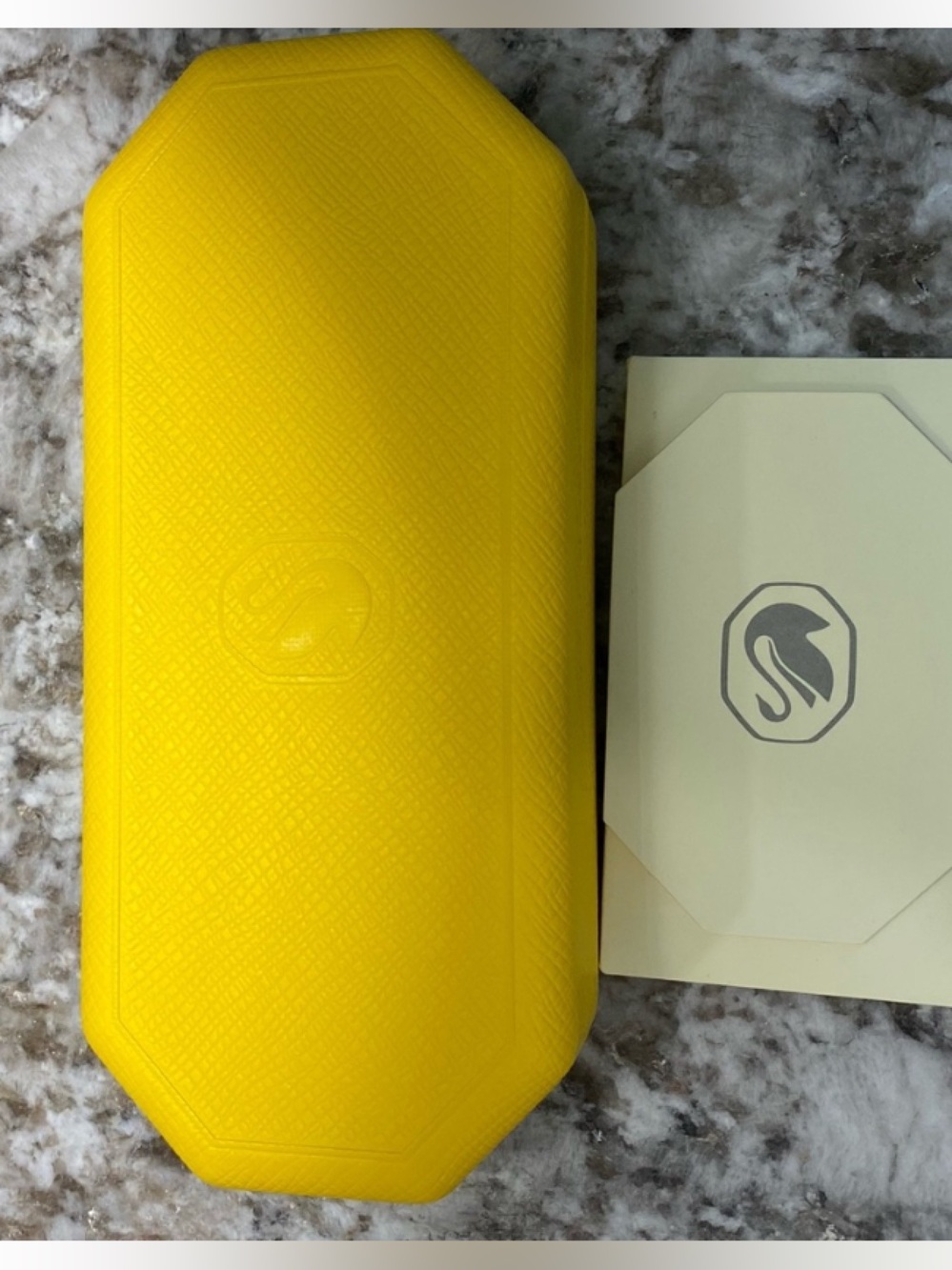 Swarovski  Large  Yellow Hard Eyewear Case